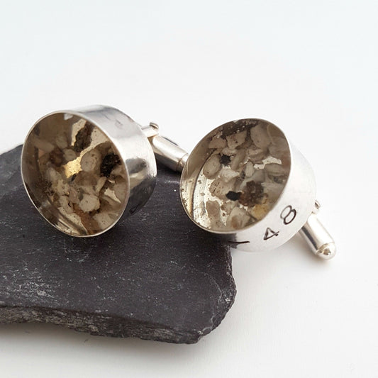 Making Cufflinks - Cremation Jewellery - MaisyPlum