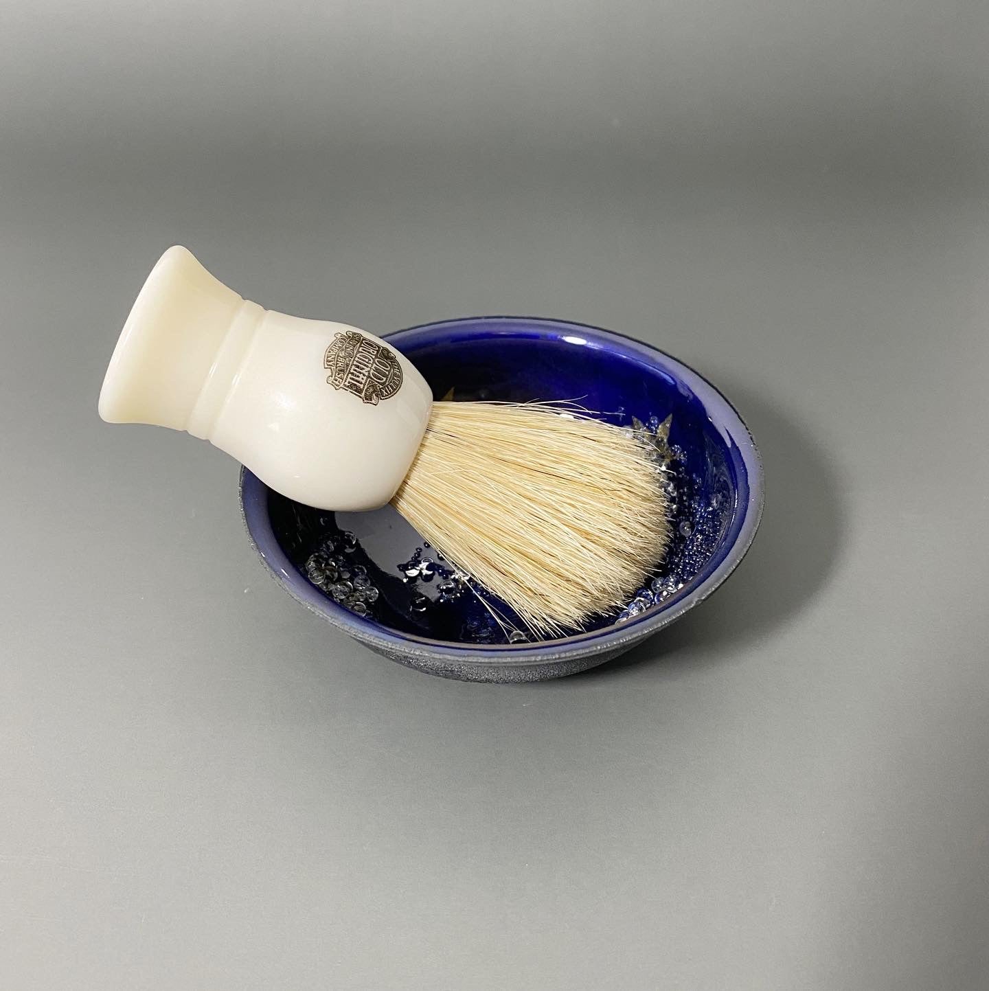 Deep Blue Shaving Bowl - MaisyPlum