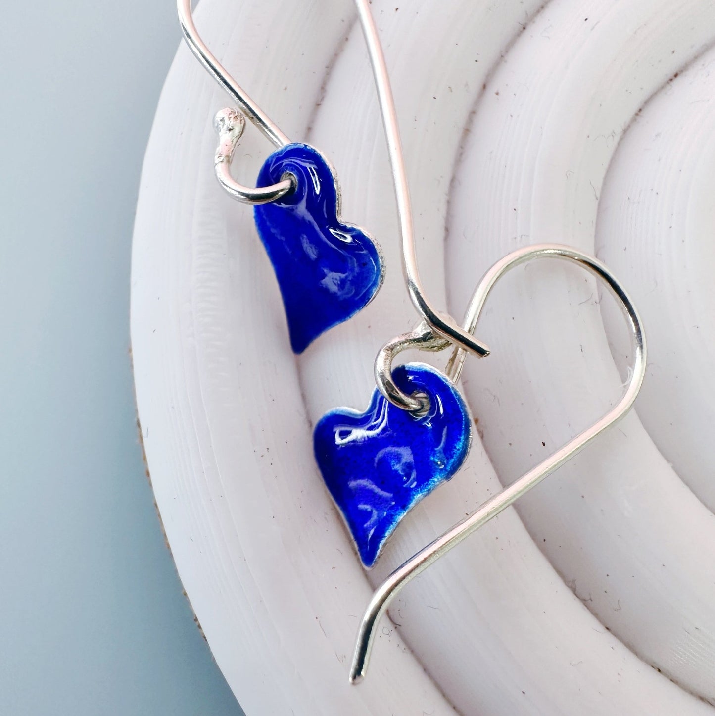 Quirky Drop Heart Earrings - MaisyPlum