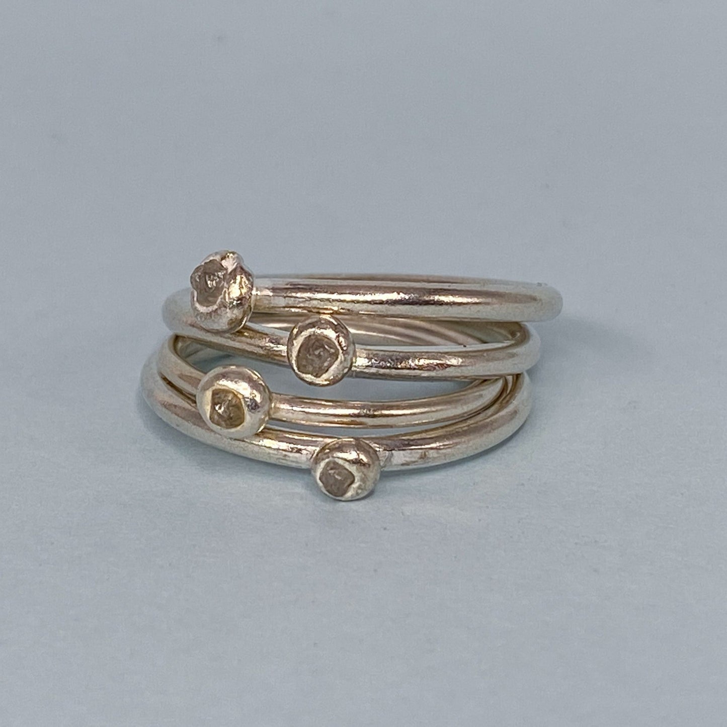 Raw Diamond Stacking Ring - MaisyPlum