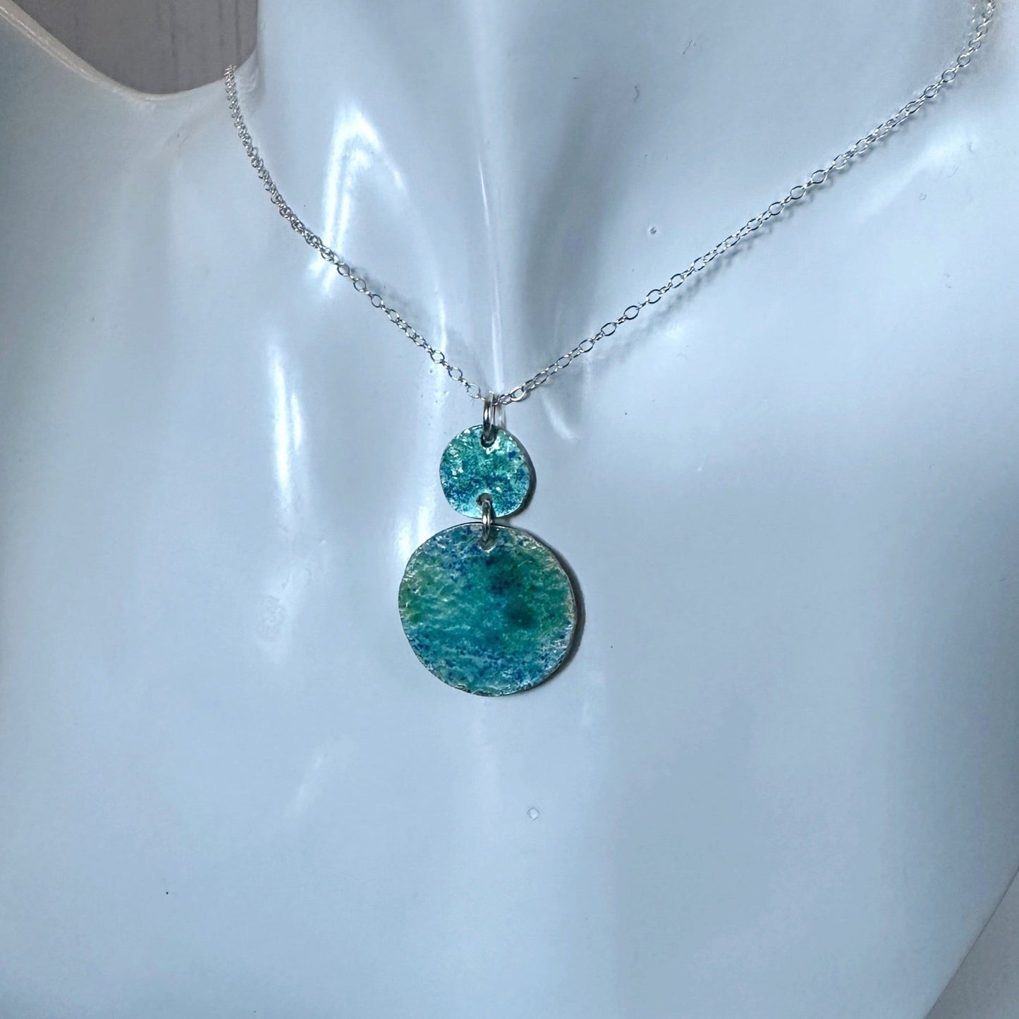 Sea Spirit Double Disc Pendant - MaisyPlum