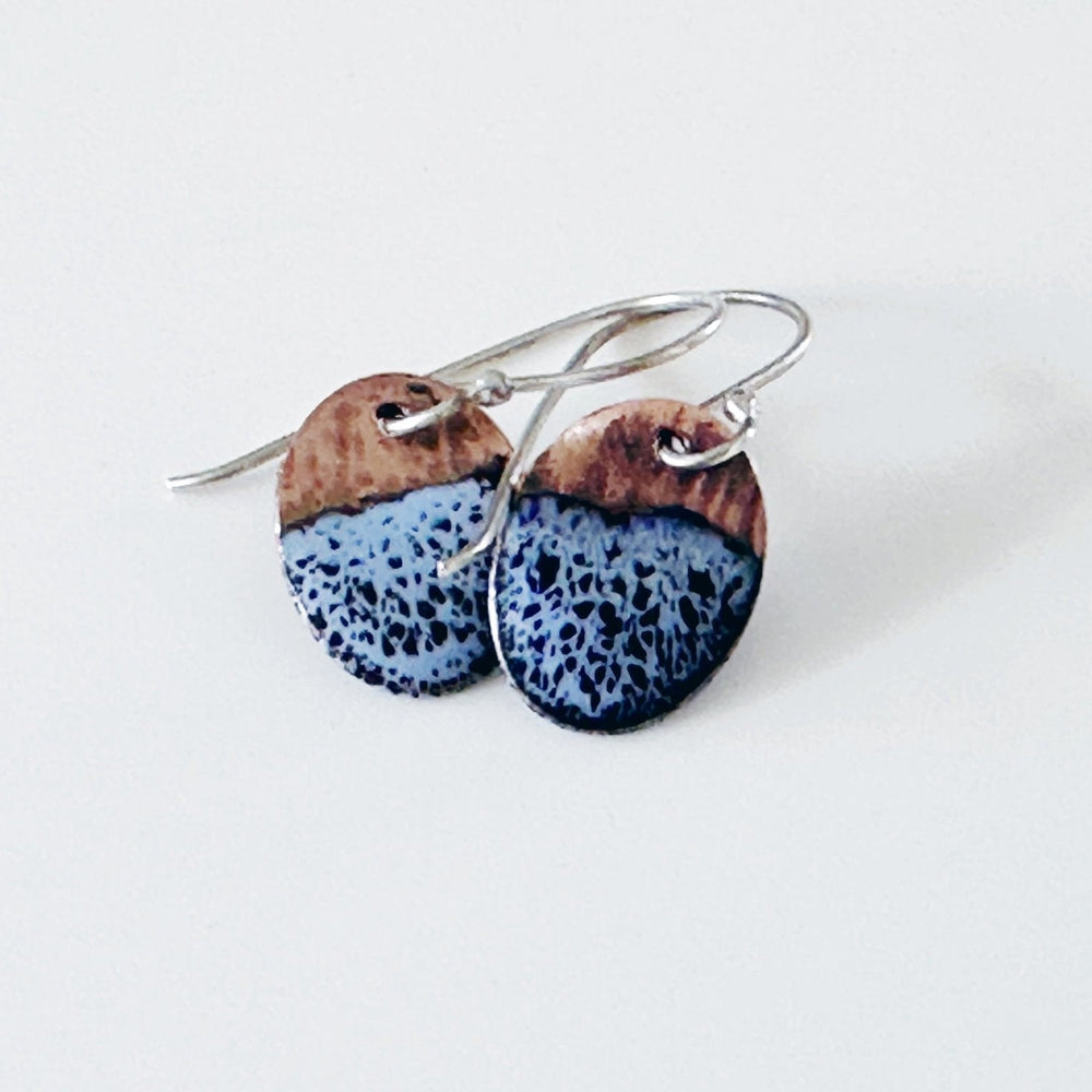 Oval Enamel Earrings - MaisyPlum