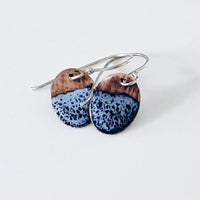 Oval Enamel Earrings - MaisyPlum