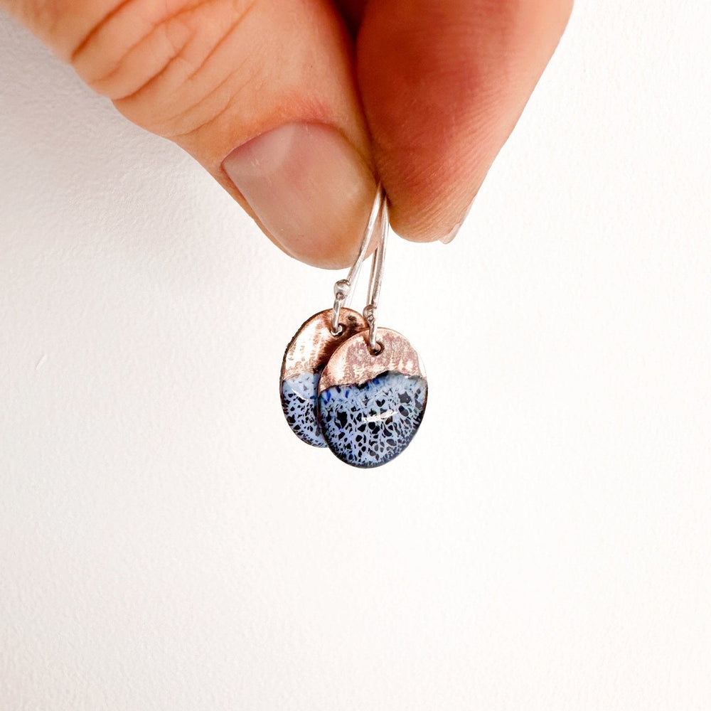 Oval Enamel Earrings - MaisyPlum