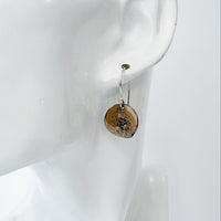 Curved Enamel Disc Earrings - MaisyPlum