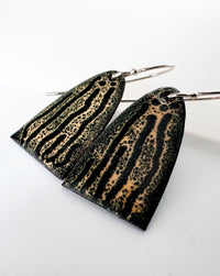 Enamel Arch Earrings - Handmade Statement Jewellery - MaisyPlum