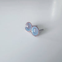 Itty Bitty Copper Enamel Bowl Stud Earrings - MaisyPlum