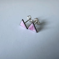 Itty Bitty Triangle Stud Earrings - Geometric Jewellery - MaisyPlum