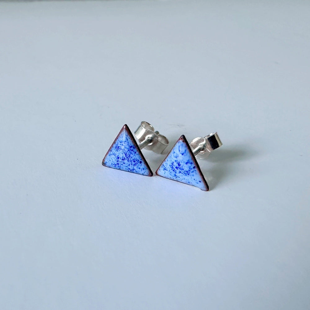 Itty Bitty Triangle Stud Earrings - Geometric Jewellery - MaisyPlum