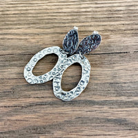 Large Oval Silver Earrings - MaisyPlum