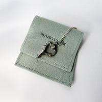 Molten Sterling Silver Heart Pendant - MaisyPlum
