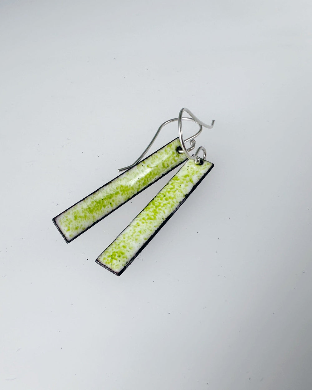 Long Enamel Bar Earrings - MaisyPlum