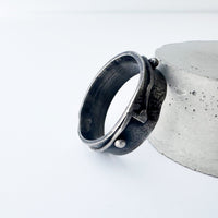 Oxidised Artisan Ring Band - MaisyPlum