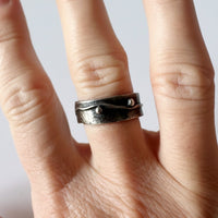 Oxidised Artisan Ring Band - MaisyPlum