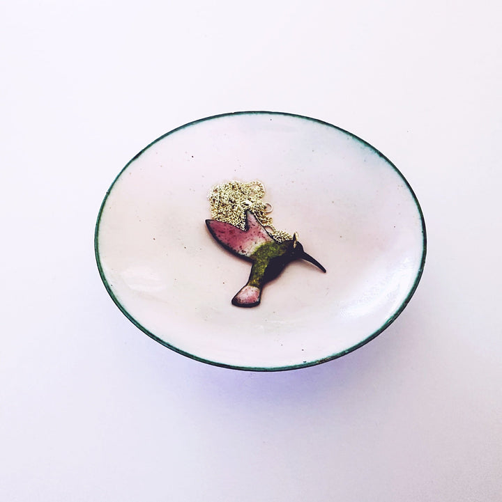 Pink Enamel Ring Bowl - MaisyPlum