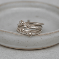 Raw Diamond Stacking Ring - MaisyPlum