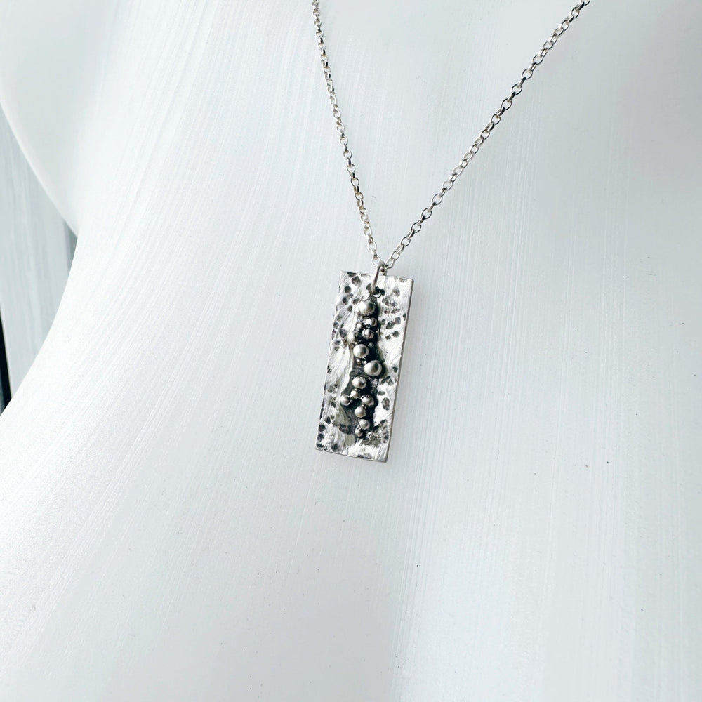 Silver Granulation Pendant - MaisyPlum