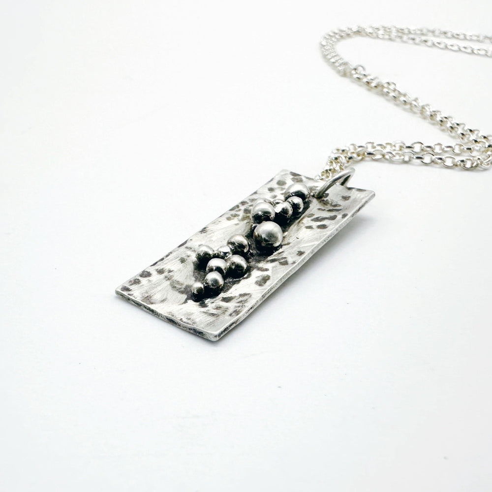 Silver Granulation Pendant - MaisyPlum