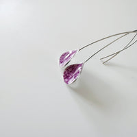 Sterling Silver Enamel Teardrop Earrings - MaisyPlum