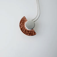 Sun and Moon Mixed Metal Necklace - MaisyPlum