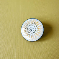 Sunflower Enamel Brooch Pin - MaisyPlum