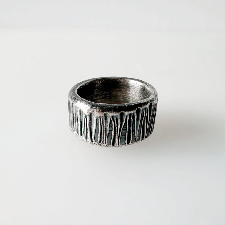 Textured-Sterling-Silver-Ring-Band-flatlay 