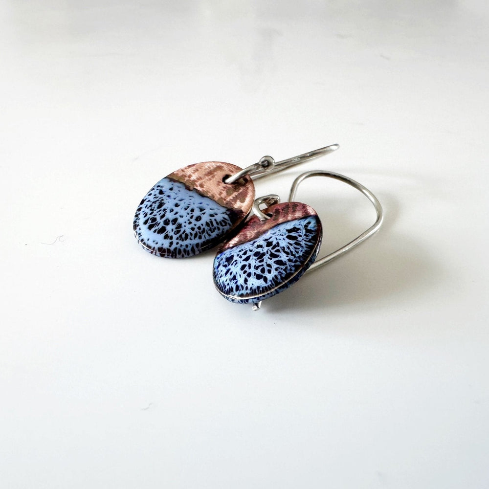 Oval Enamel Earrings - MaisyPlum