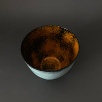 Turquoise Blue Copper Enamel Bowl - MaisyPlum