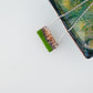 Two Tone Copper Rectangle Pendant - Green - MaisyPlum