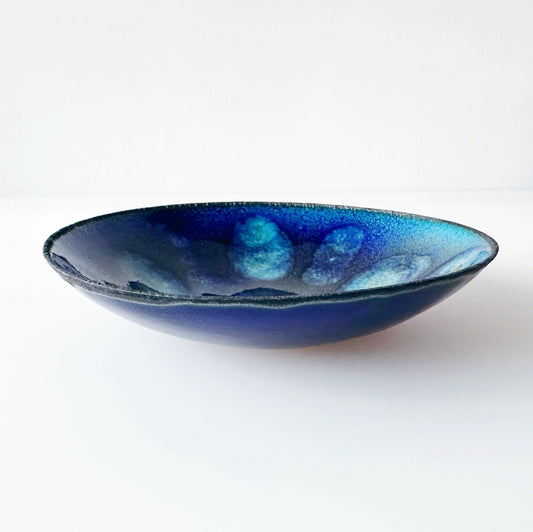 Blue Enamel Ring Bowl - MaisyPlum