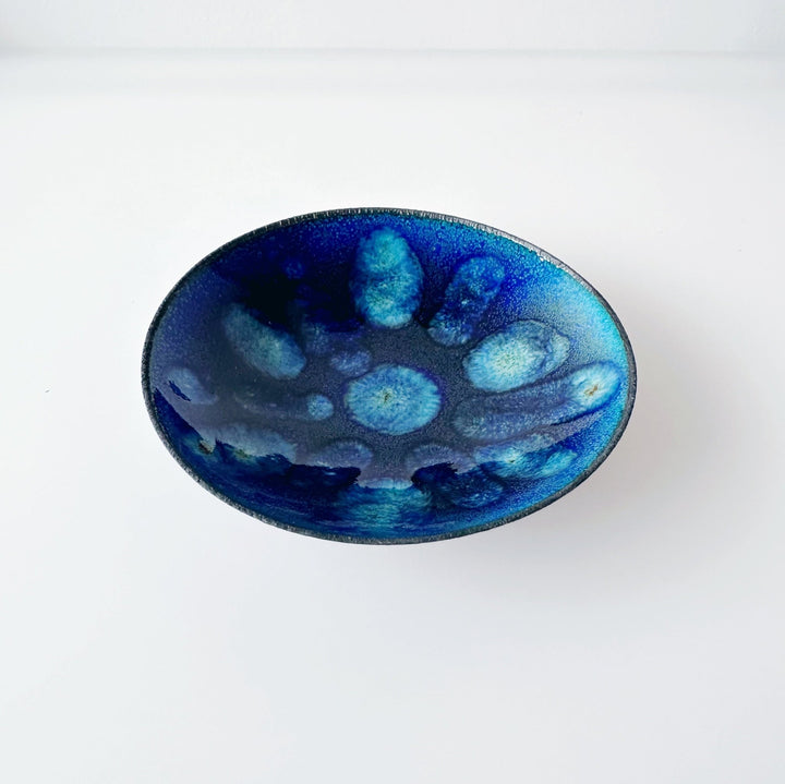Blue Enamel Ring Bowl - MaisyPlum