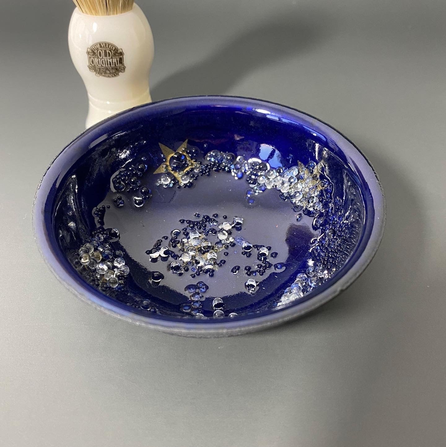 Deep Blue Shaving Bowl - MaisyPlum