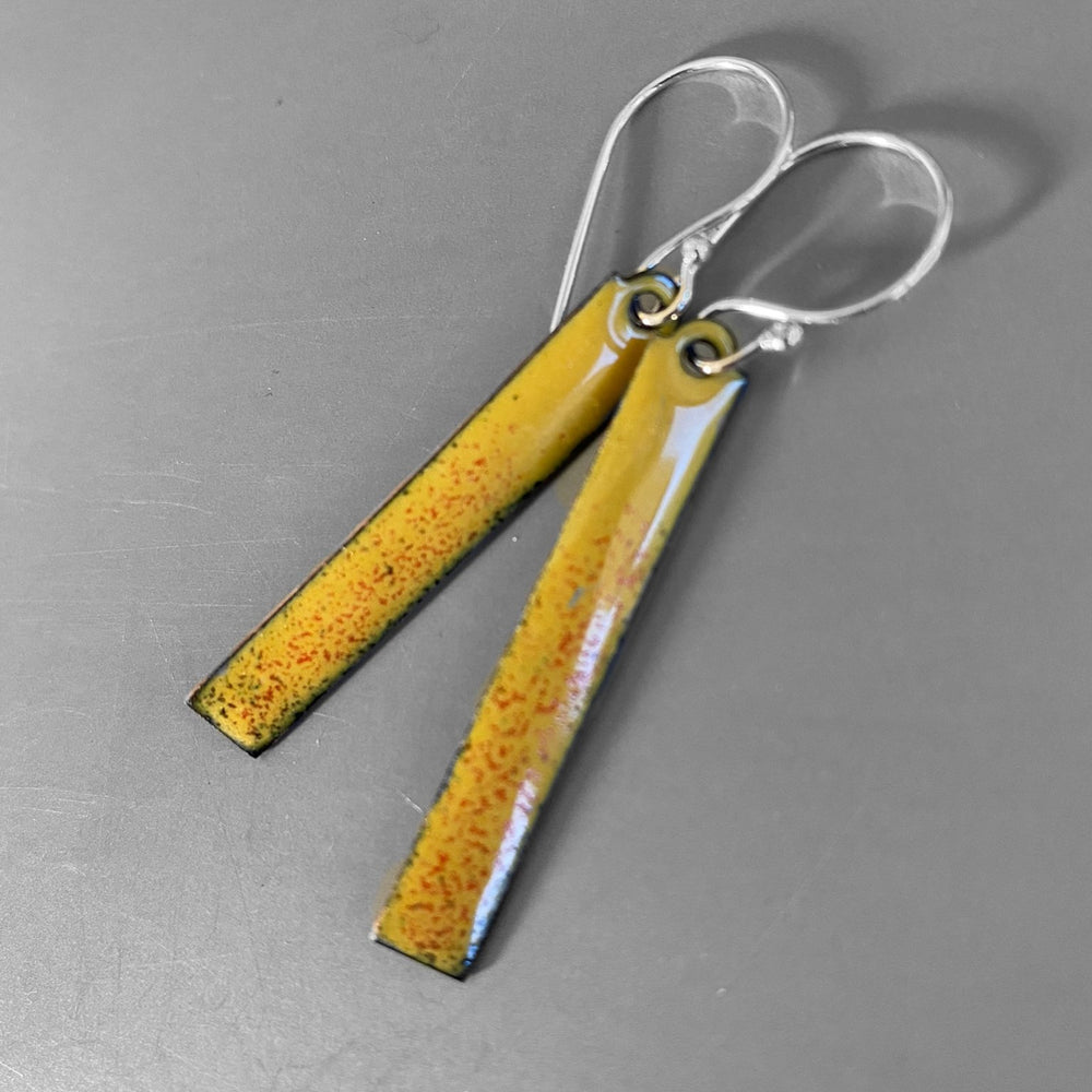 Enamel Bar Earrings - MaisyPlum