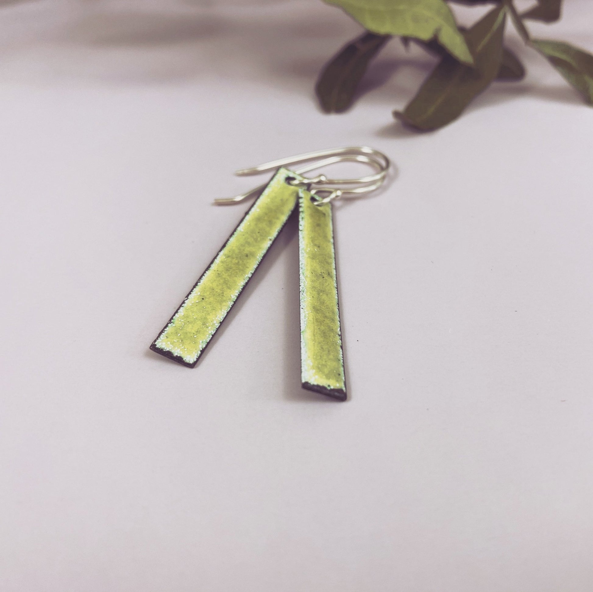 Enamel Bar Earrings - MaisyPlum