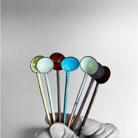 Enamel Condiment Spoons - MaisyPlum