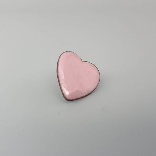 Enamel Heart Brooch - MaisyPlum