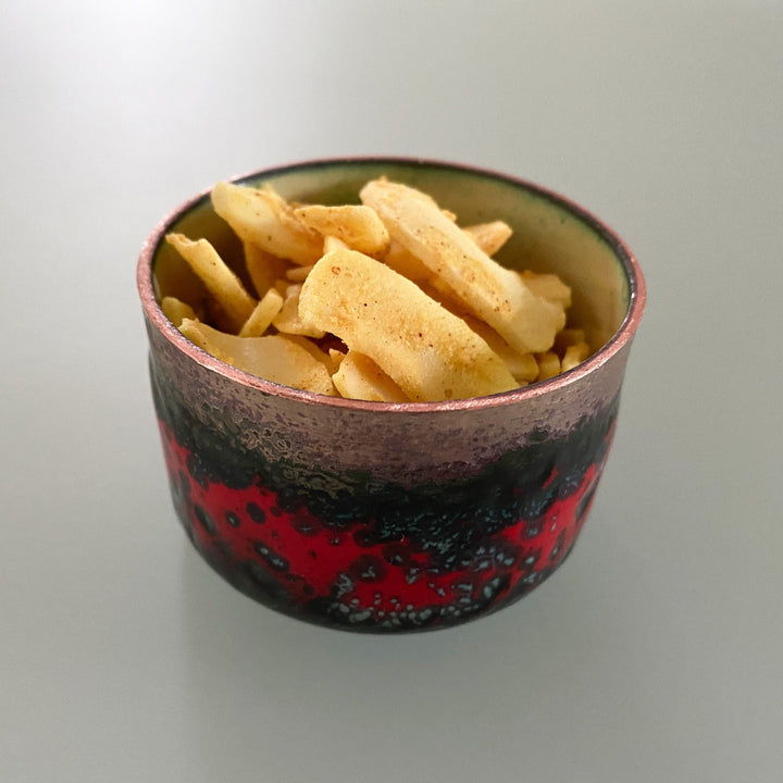 Red / Lime Copper Enamel Pot - Small - MaisyPlum