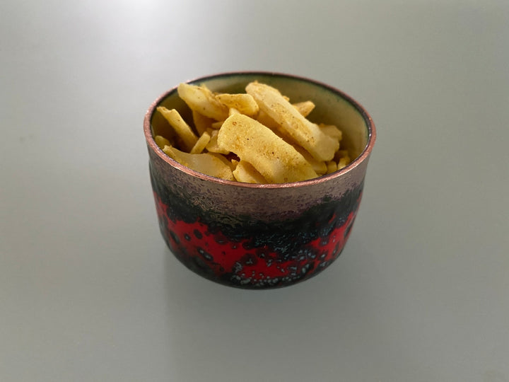 Red / Lime Copper Enamel Pot - Small - MaisyPlum