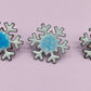 Enamel Snowflake Brooch Pin - MaisyPlum