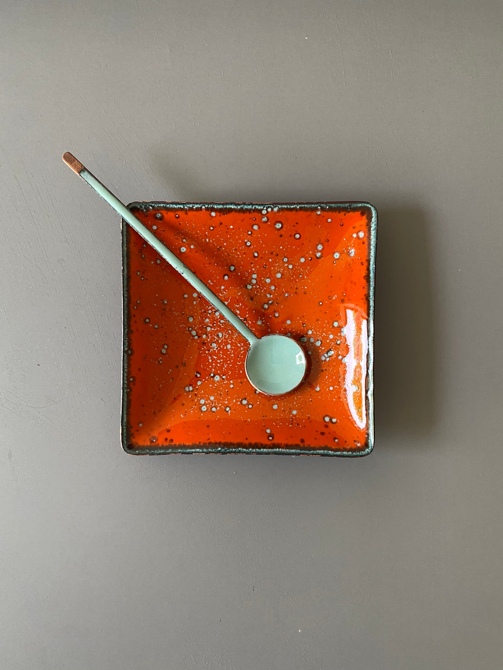 Square Enamel Trinket Dish - Large - MaisyPlum