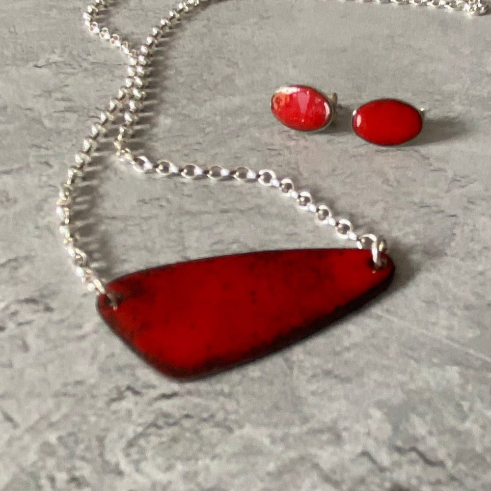 Oddity Enamel Necklace - MaisyPlum