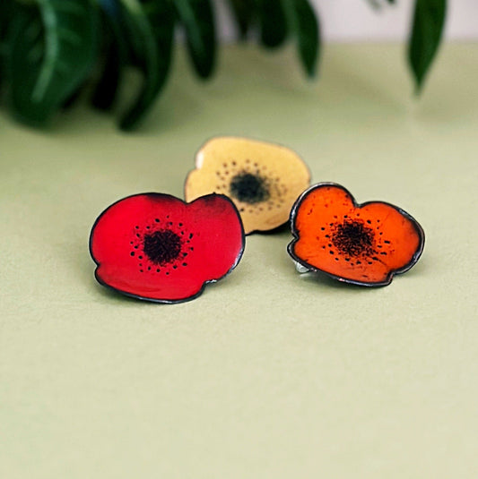 Poppy Brooch Pin - MaisyPlum