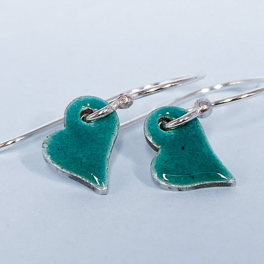 Quirky Drop Heart Earrings - MaisyPlum