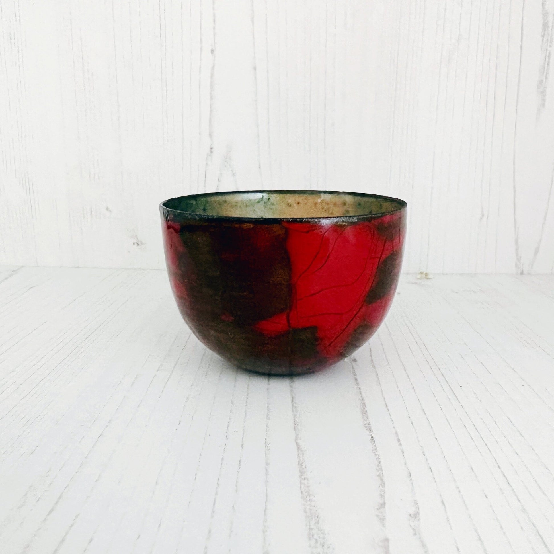 Red Enamel Bowl - Home Decor - Decorative Bowl - New Home Gift Idea - MaisyPlum